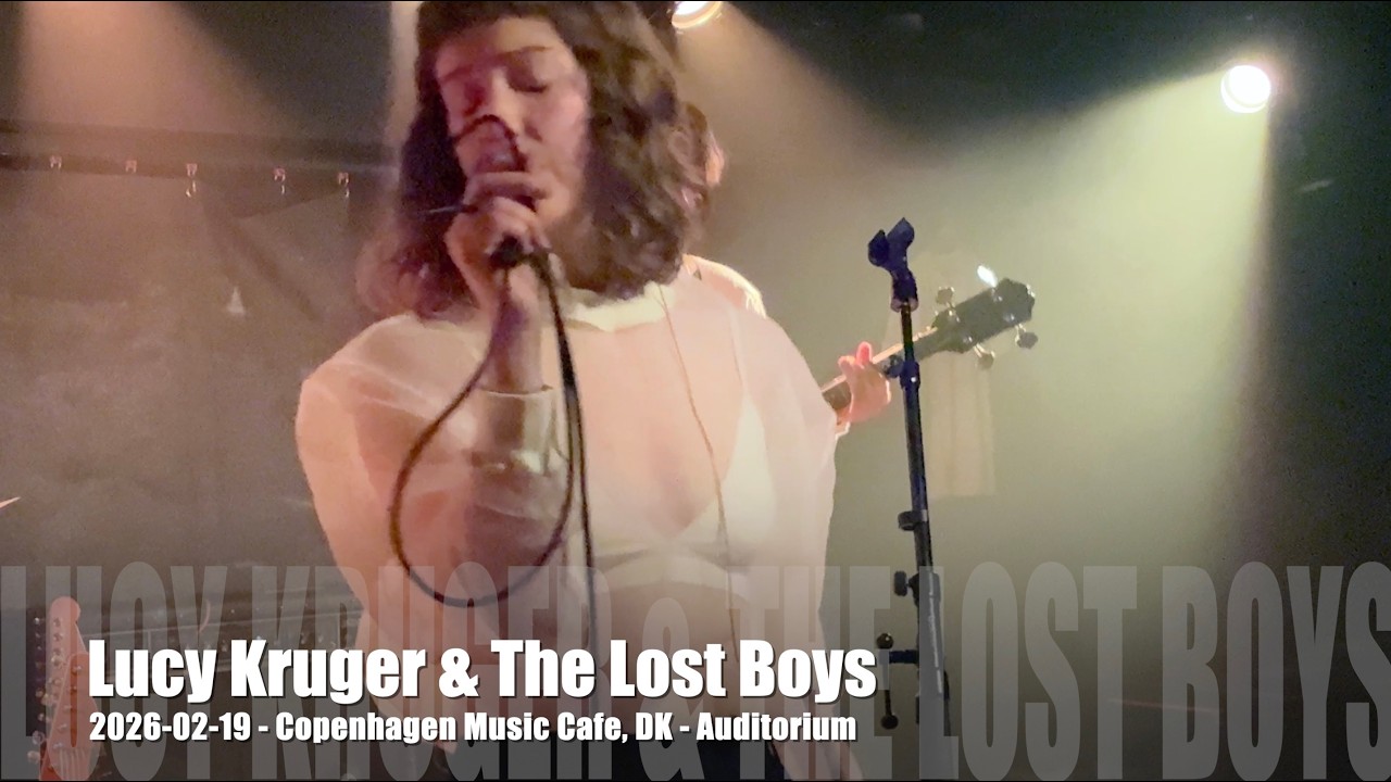 Lucy Kruger & The Lost Boys - Auditorium - 2026-02-19 - Copenhagen Music Cafe, DK