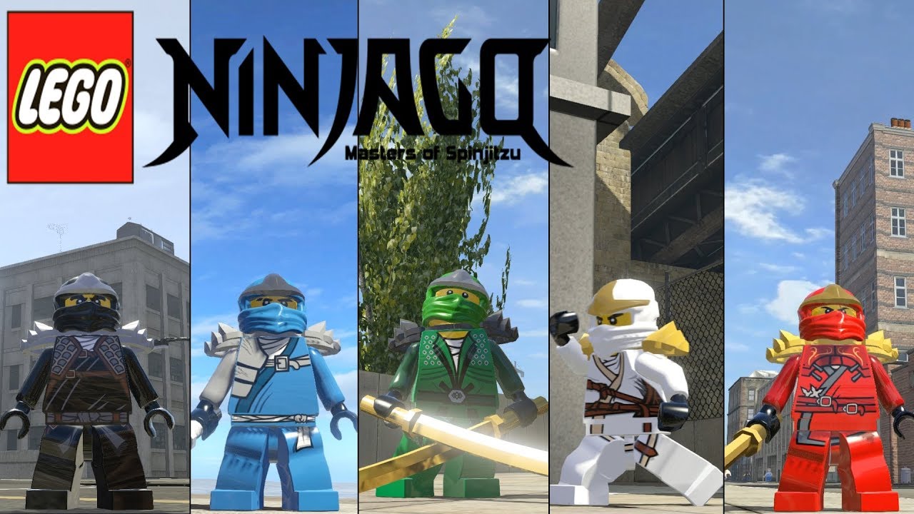 LEGO Ninjago(MOD) in LEGO MARVEL Super Heroes Videogames (Free Roam Gameplay)