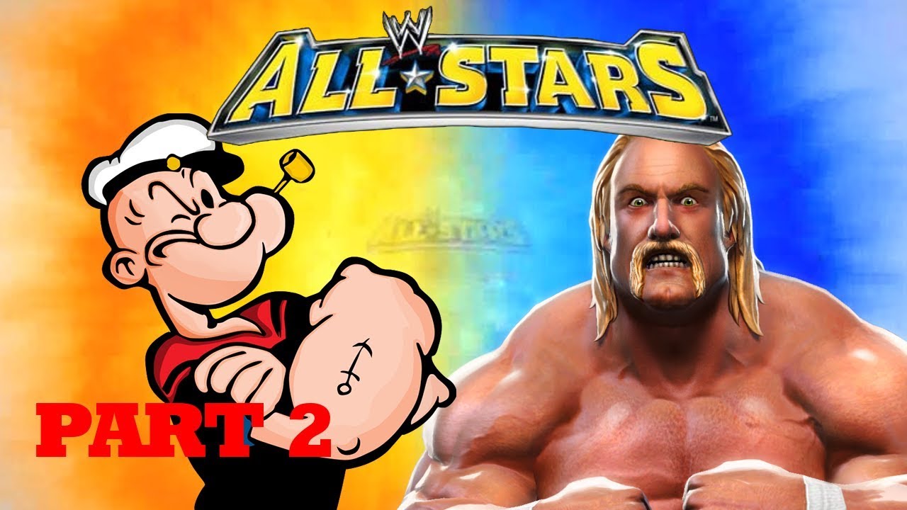 WWE All Stars Path Of Champions Tag Team with Popeye Part 2