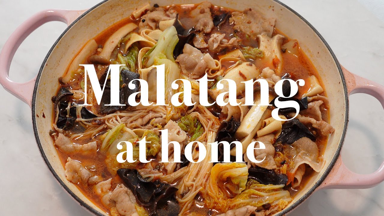 Malatang at home 🇨🇳 🍲🌶️🥢🥵 (ft. Haidilao Hot Pot Seasoning)