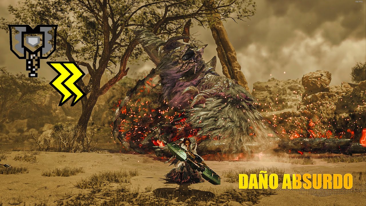 LA HACHA CARGADA DE PARÁLISIS DESTROZA | Monster Hunter Wilds