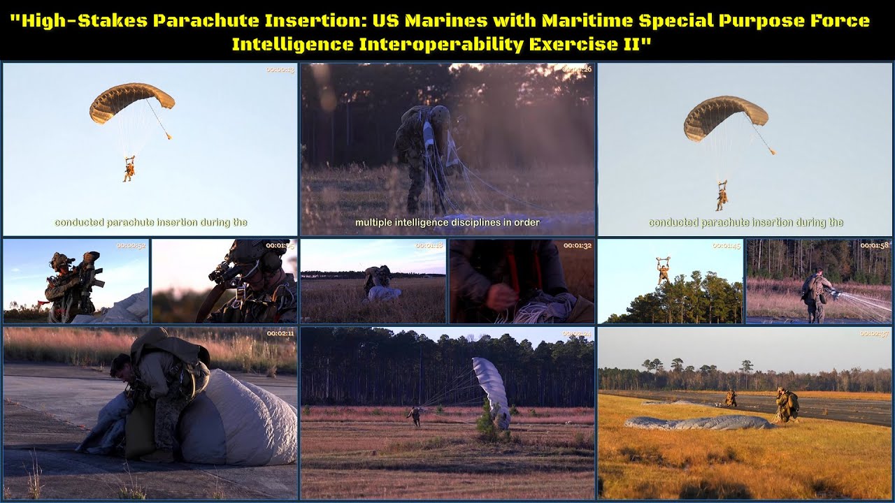 High-Stakes Parachute Insertion | Intelligence Interoperability Exercise II