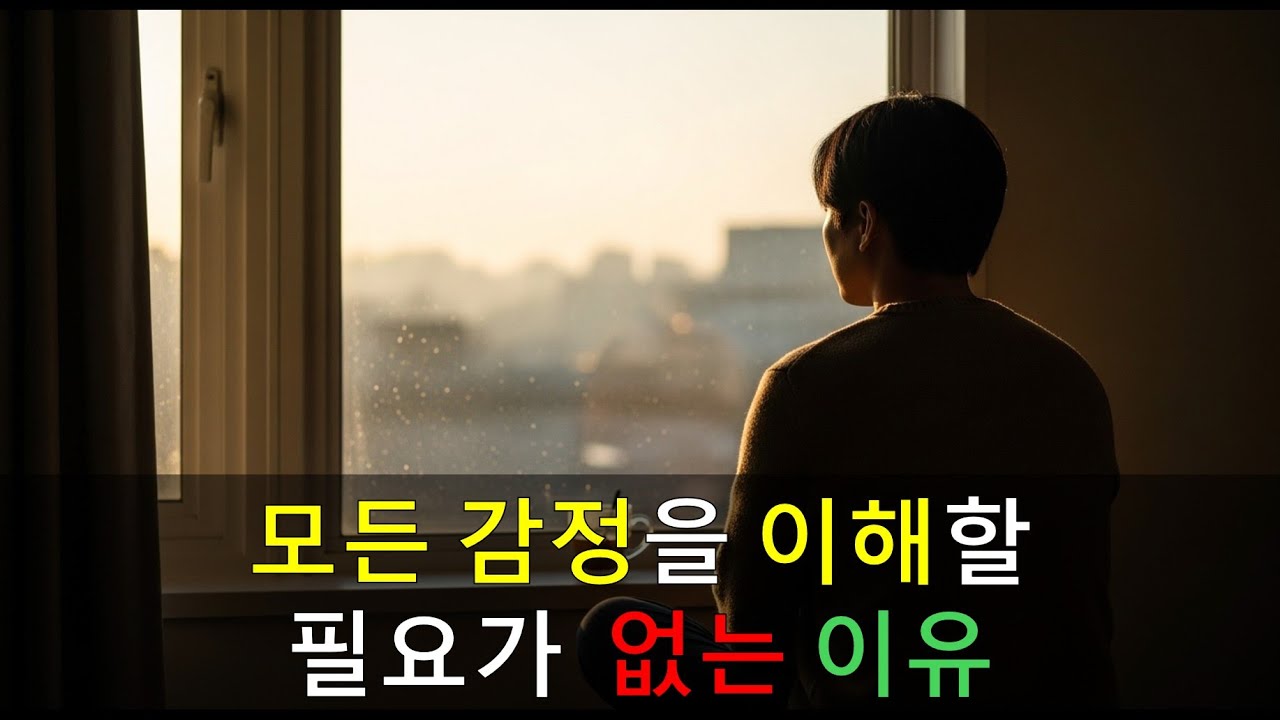 모든 감정을 이해할 필요 없는 이유ㅣ감정에 거리 두기ㅣ인문학ㅣ인생후반ㅣ오디오북ㅣ라디오사연ㅣ지혜ㅣ#사연