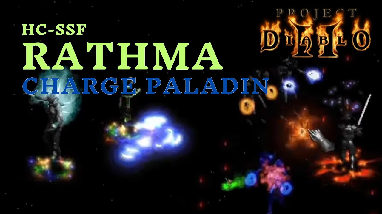 PD2 Season 11: First Rathma, Charge Paladin - HC SSF Day 11