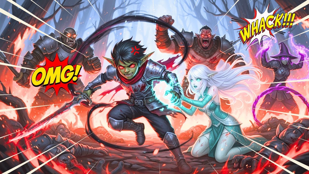 De Bebé GOBLIN a ASESINO: MASACRÉ a mi Familia por mi MADRE ELFA | Resumen de Manhwa