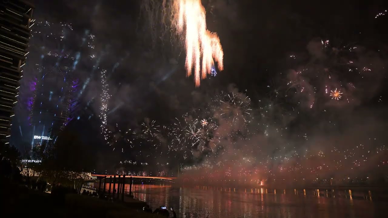 Belgrade 2026 New Year fireworks