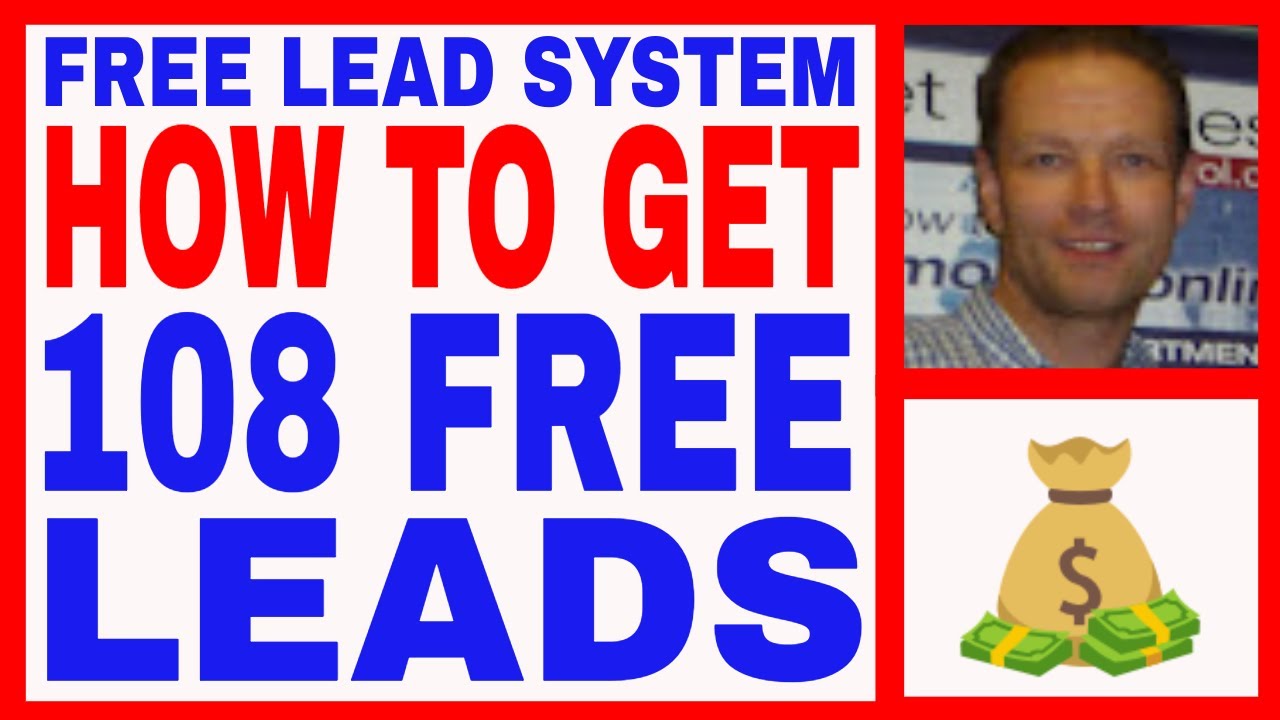 Free Lead System Review - 108 Free Leads - Free To Join. #affiliatemarketing