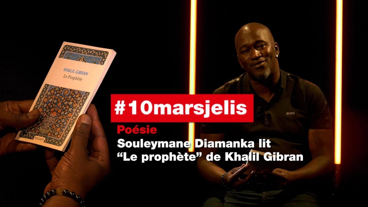 #10marsjelis : Souleymane Diamanka lit 