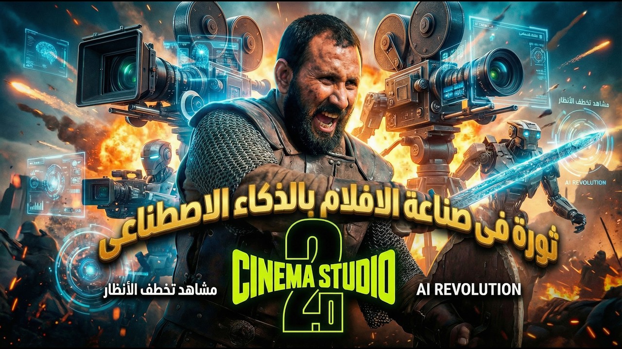 اربح الاف الدولارات من صناعة الافلام مشاهد تخطف الانظار Cinema Studio 2.0 I العملاق Higgsfield.ai