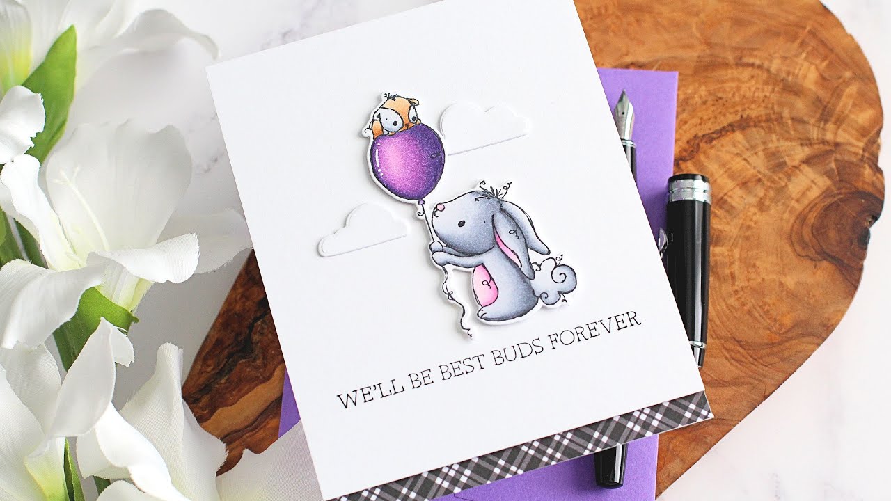 Best Buds Forever | Creating a Clean & Simple Critter Card