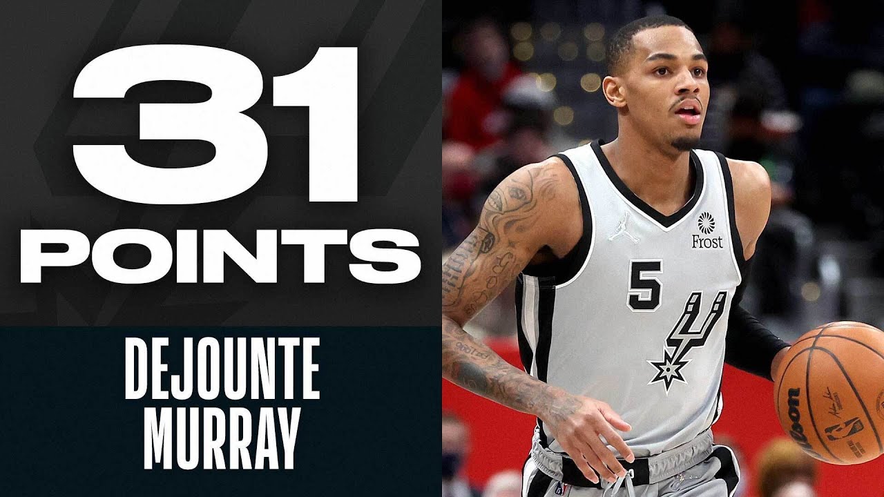 Dejounte Murray 31 PT TRIPLE-DOUBLE in 2OT Win! 🔥