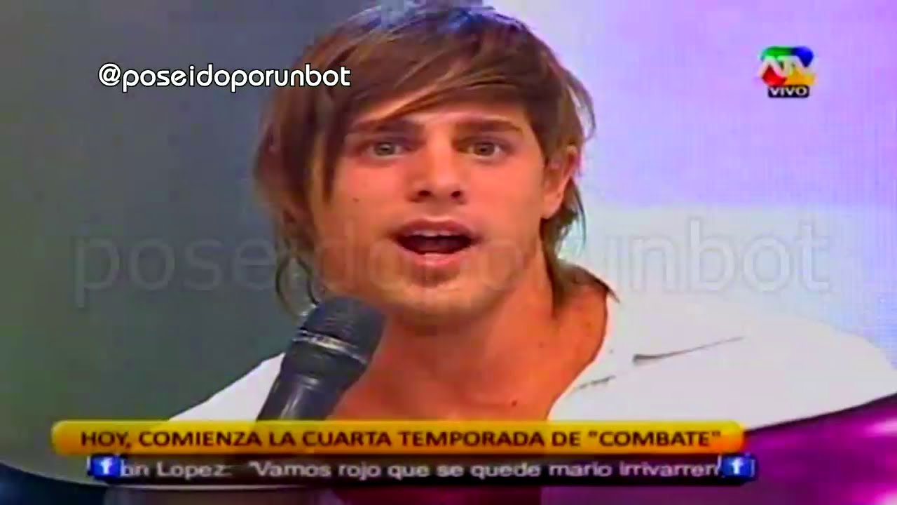 COMBATE: Juan Pablo Bezada en la Cuarta Temporada Presentacion Oficial 09/08/13