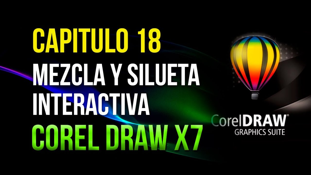 SAYANI WAYWA - COREL DRAW X7 │CAP. 18 - Mezcla y silueta interactiva