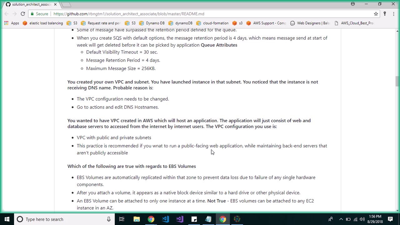 New- AWS Solutions Architect Examination Sample Questions--Part 1