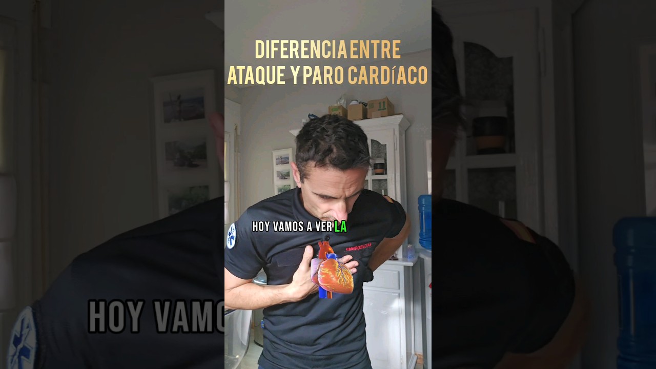 Diferencia entre Ataque card&iacute;aco y paro card&iacute;aco.#curiosidades #supervivencia #emergencia