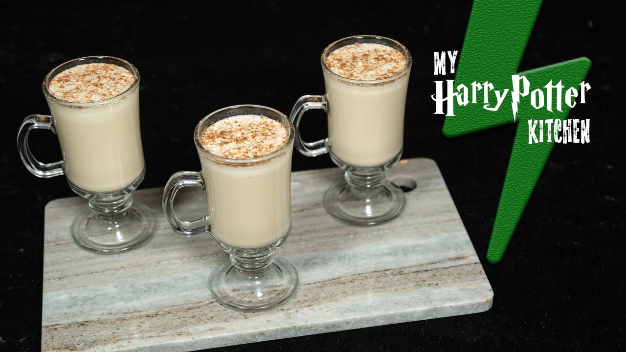 Homemade EGGNOG Recipe with FIREWHISKY | My Harry Potter Kitchen | Chamber of Secrets (Ep. 47)