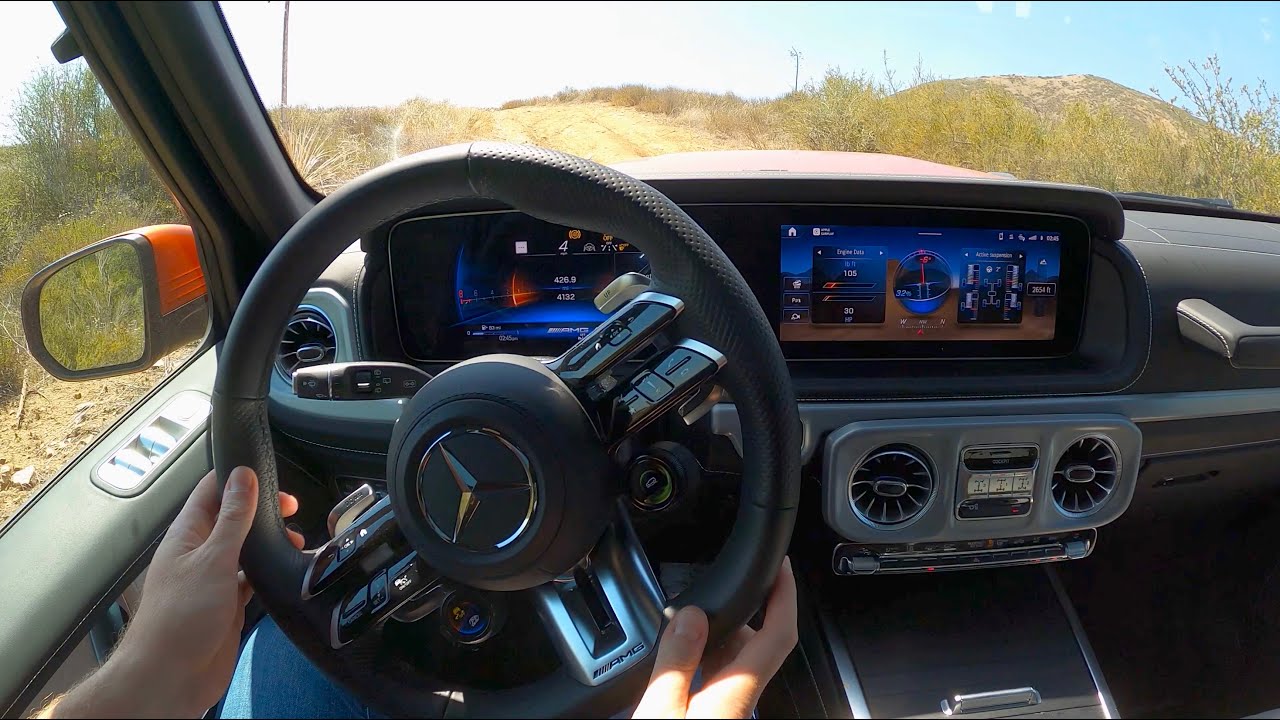 2025 Mercedes-AMG G 63 (G Wagen) - POV Off-Road Drive (Binaural Audio)