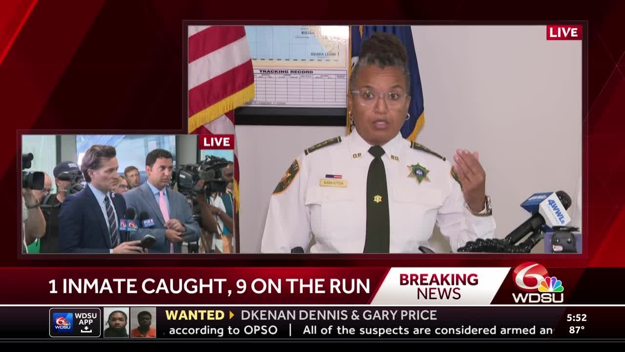 WDSU Anchor Travers Mackel grills sheriff over inmate escape
