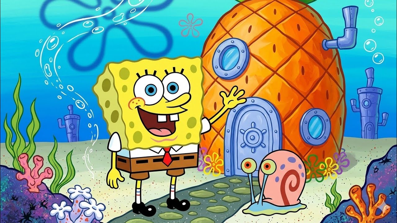 Bob Esponja, Calça Quadrada - Abertura