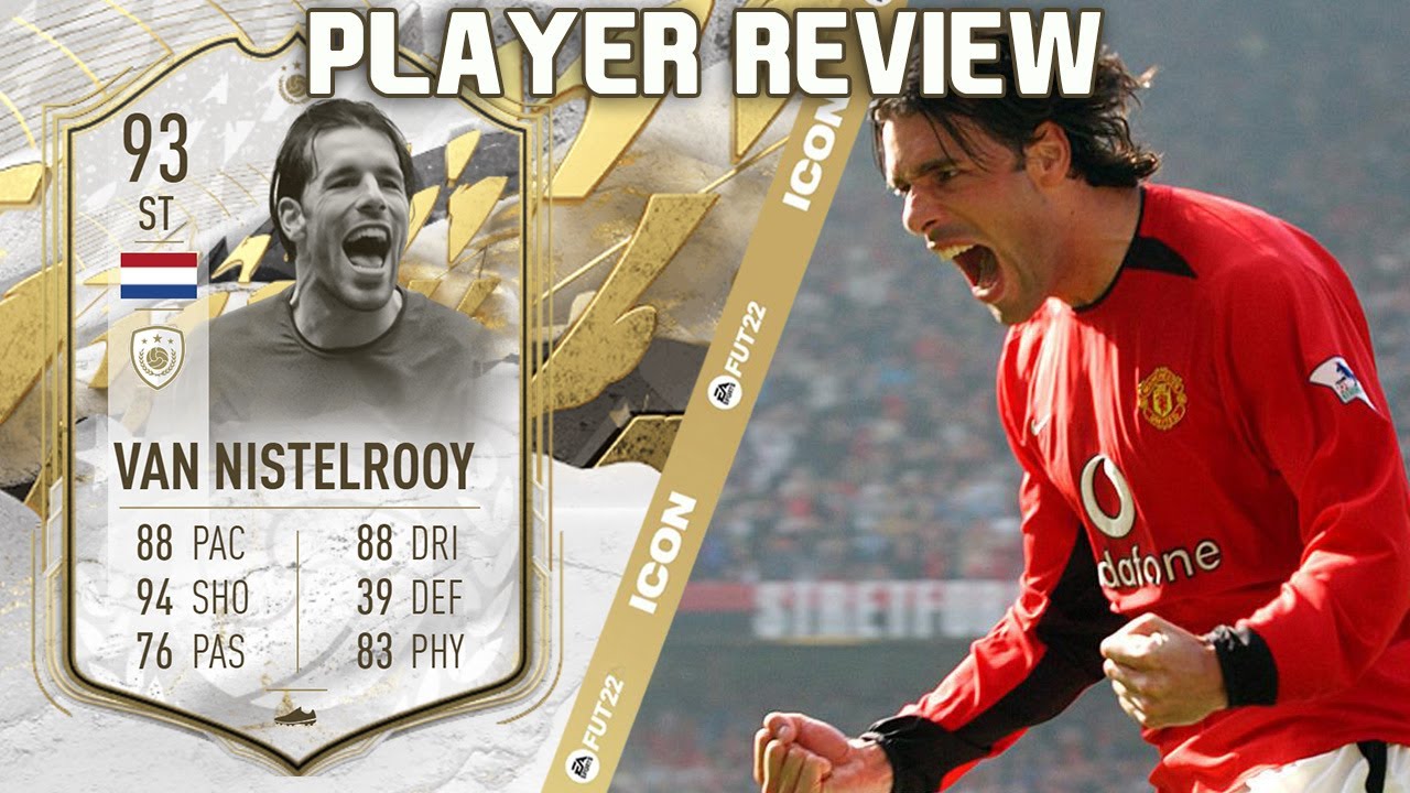 HE&rsquo;S EXCEPTIONAL! 🤯 93 ICON MOMENTS VAN NISTELROOY PLAYER REVIEW! FIFA 22 ULTIMATE TEAM
