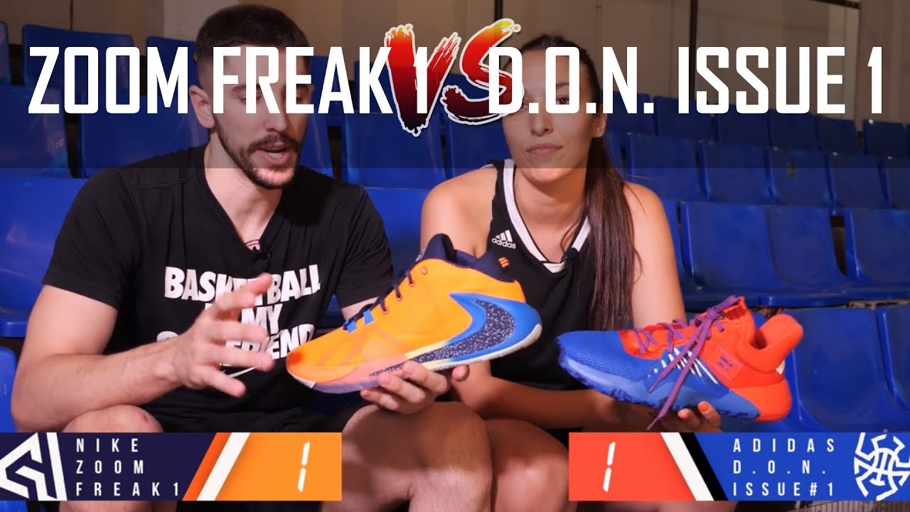 NIKE ZOOM FREAK 1 Vs ADIDAS D.O.N. ISSUE 1