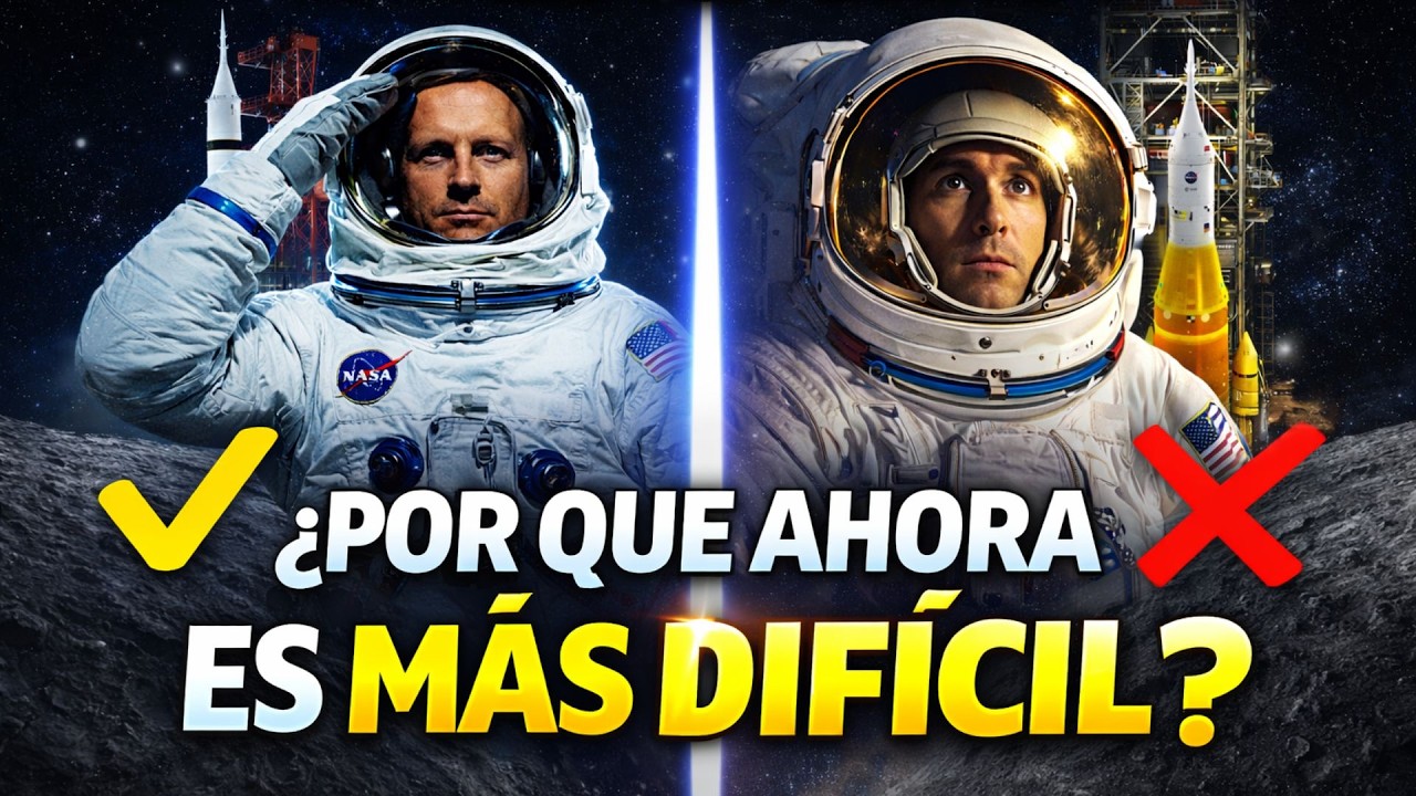Fuimos a la Luna en 1969… ¿Por qué ahora es MÁS difícil volver?