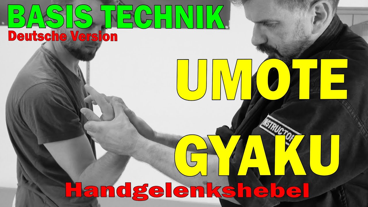 Ninjutsu Basistechnik Umote Gyaku, Grundlagen (Deutsch)