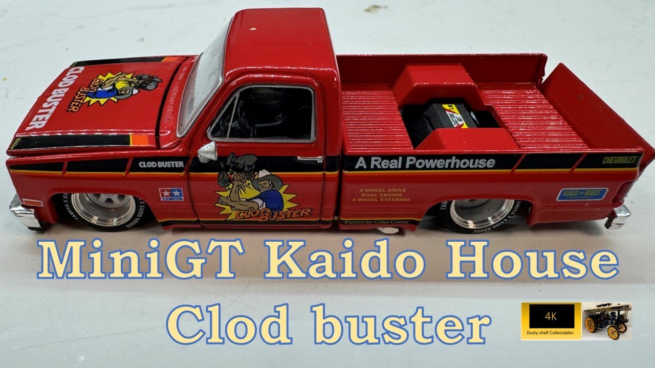 MiniGT Chevrolet Silverado Tamiya X Kaido House Clod Buster