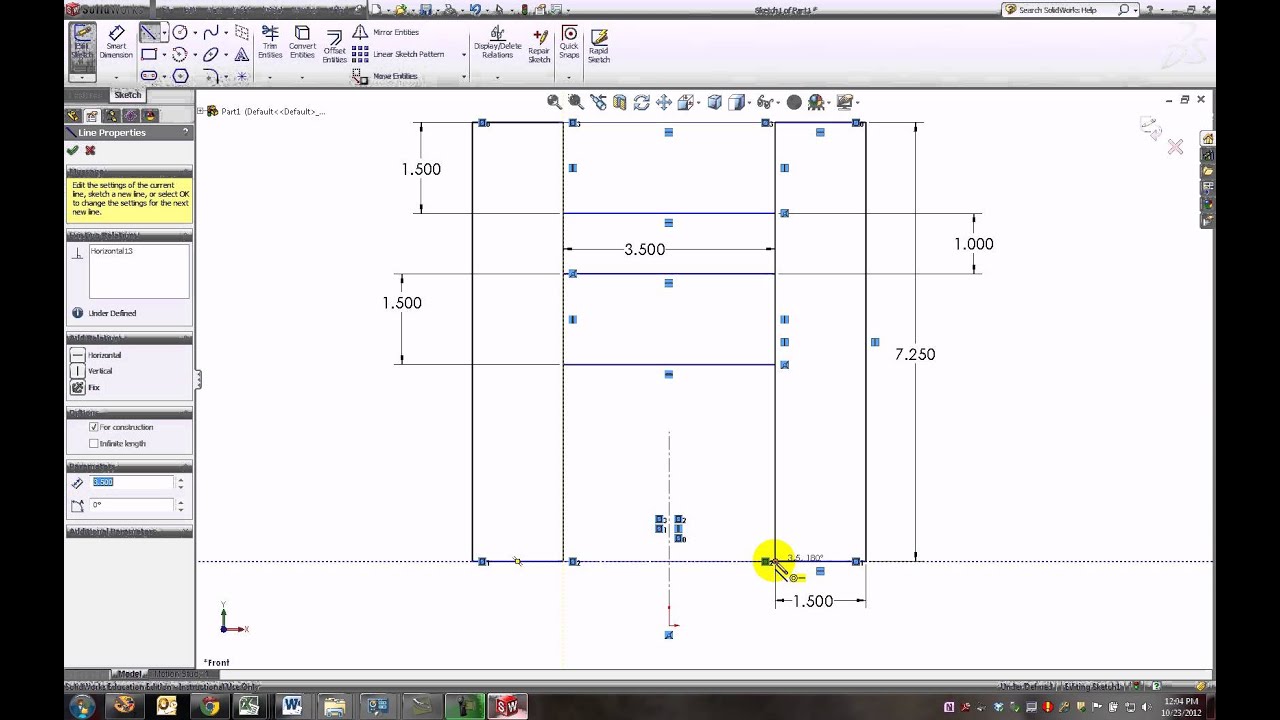 Moment of Inertia with SolidWorks
