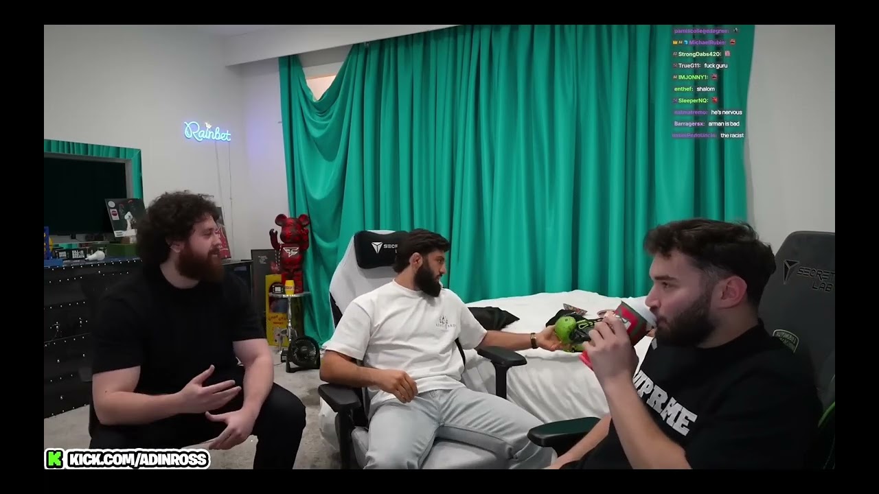 MMA Guru Confronts Arman Tsarukyan on Adin Ross Stream