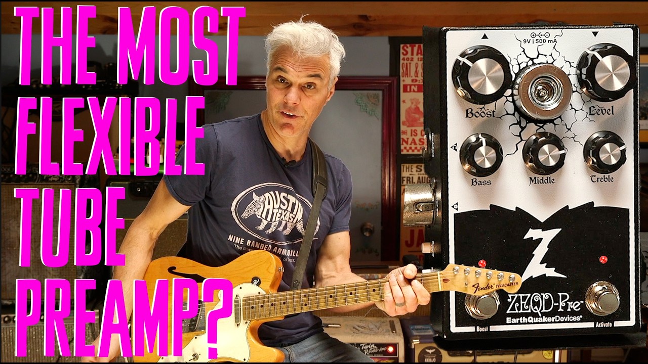 EarthQuaker Devices ZEQD-Pre Preamp Demo