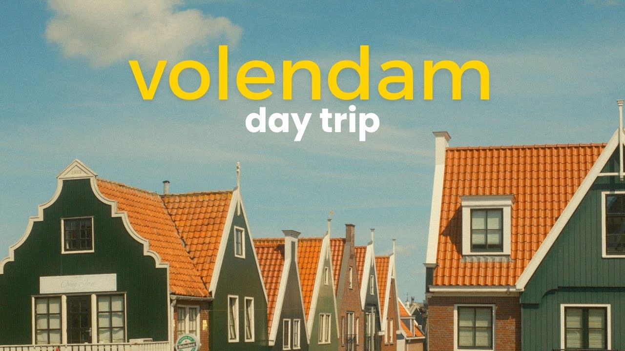 bate e volta de Amsterdam a Volendam | mini vlog & guia rápido 🐟✨