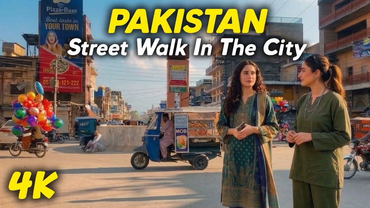 Exploring the Heart of Attock😍A Silent City 4K Walk 🥰 Walking Through Old Attock City😻