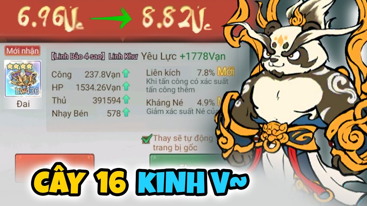 Tiểu Yêu Tầm Đạo | Xả 10000 Đào Tiên Thụ 16 Và Cái Kết Tăng 2 Ức Yêu Lực