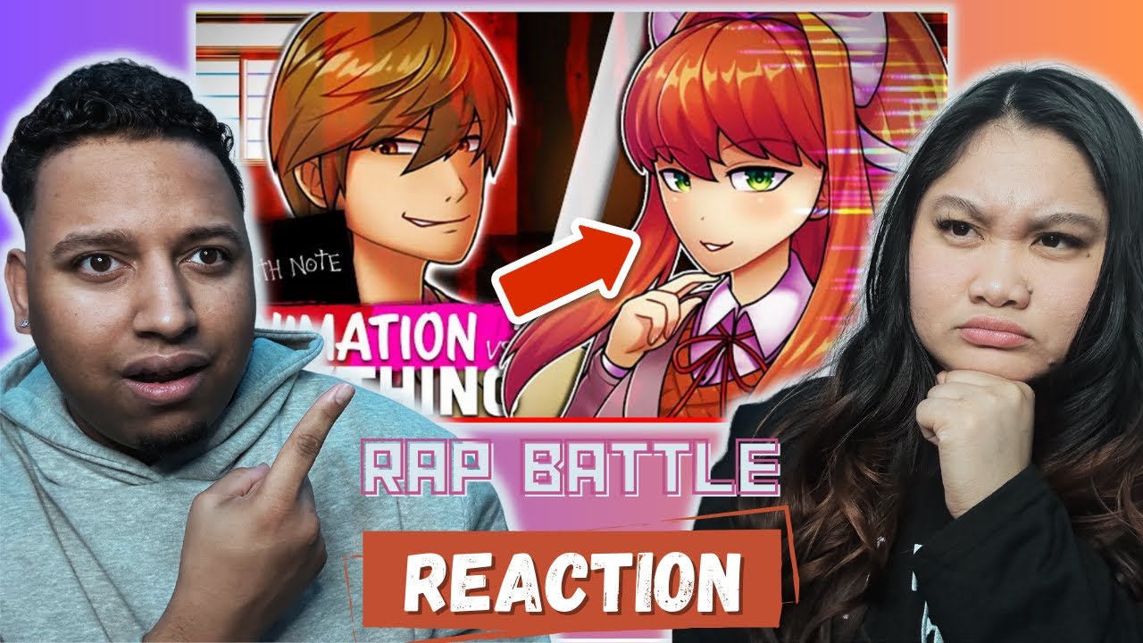 Лайт Ягами против Моники — рэп-баттл! | Реакция пары