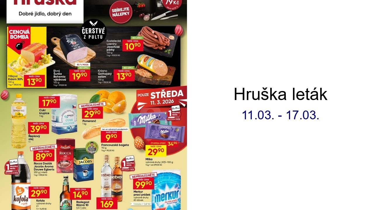 Hruška leták 11.03. - 17.03.