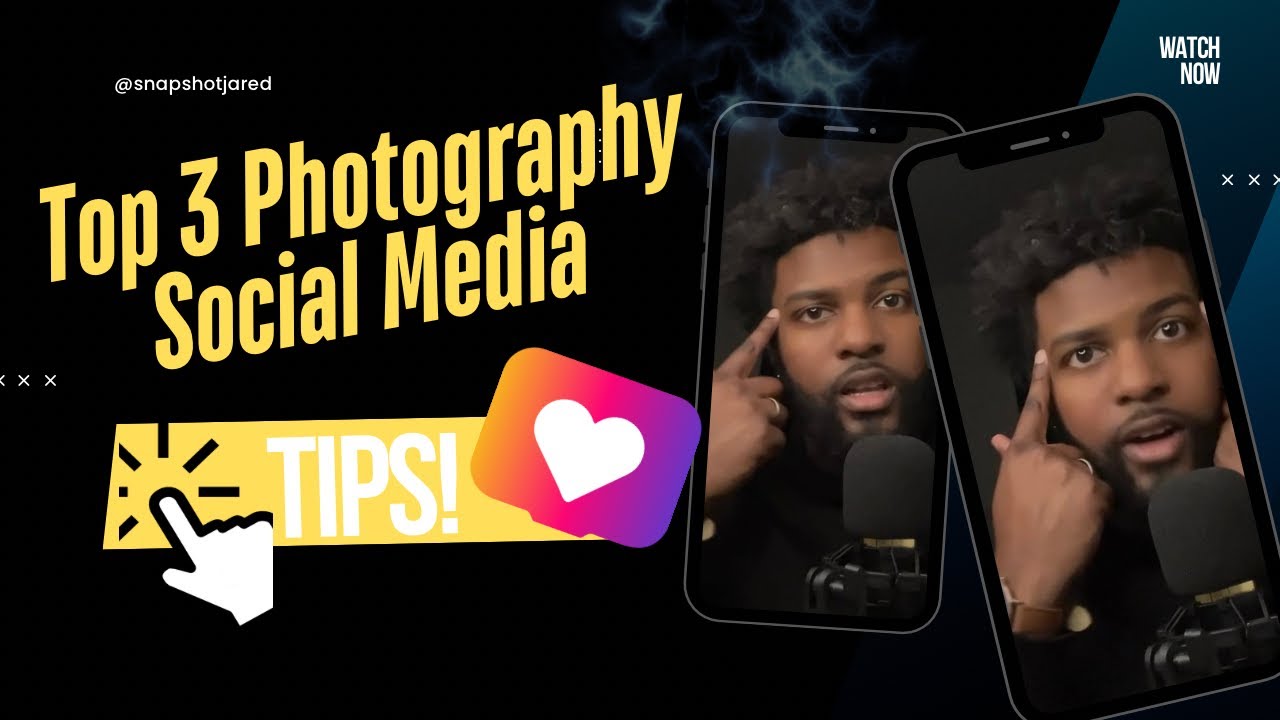 TOP 3 things every PHOTOGRAPHER should be doing on SOCIAL MEDIA! #photographytips #cameratips #photo