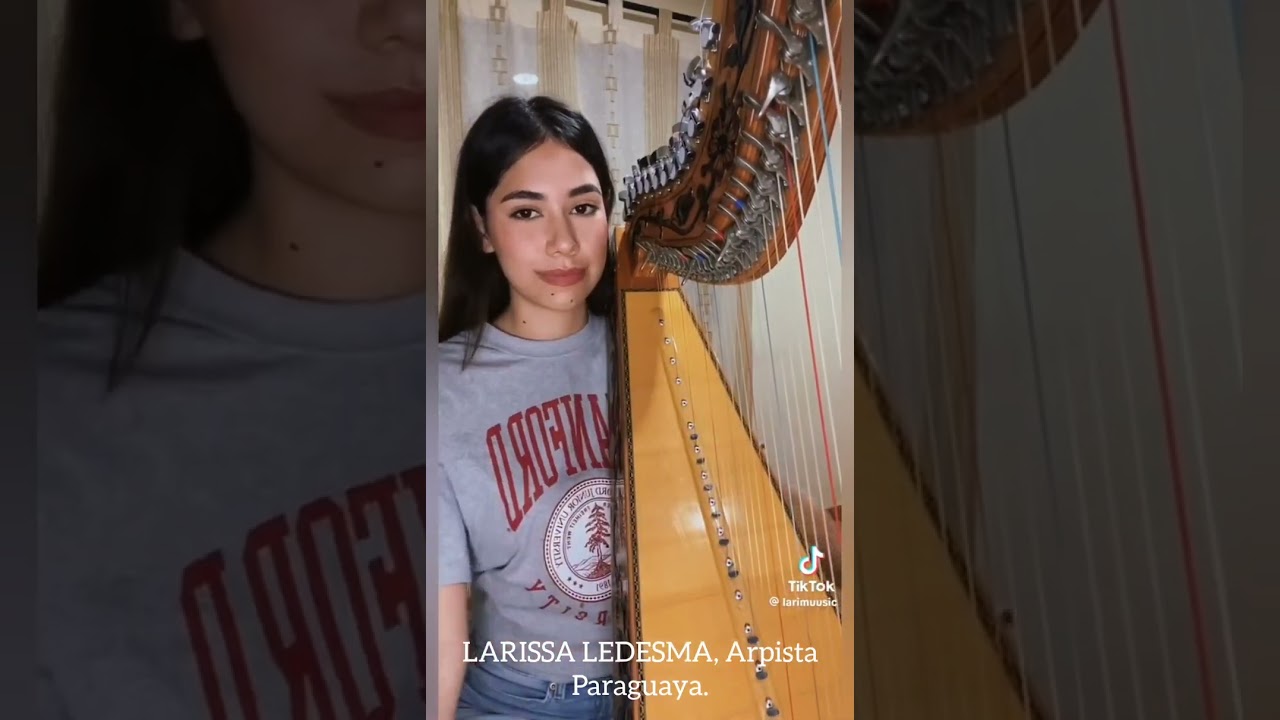 Arpa, Arpista, LARISSA LEDESMA, Paraguay.