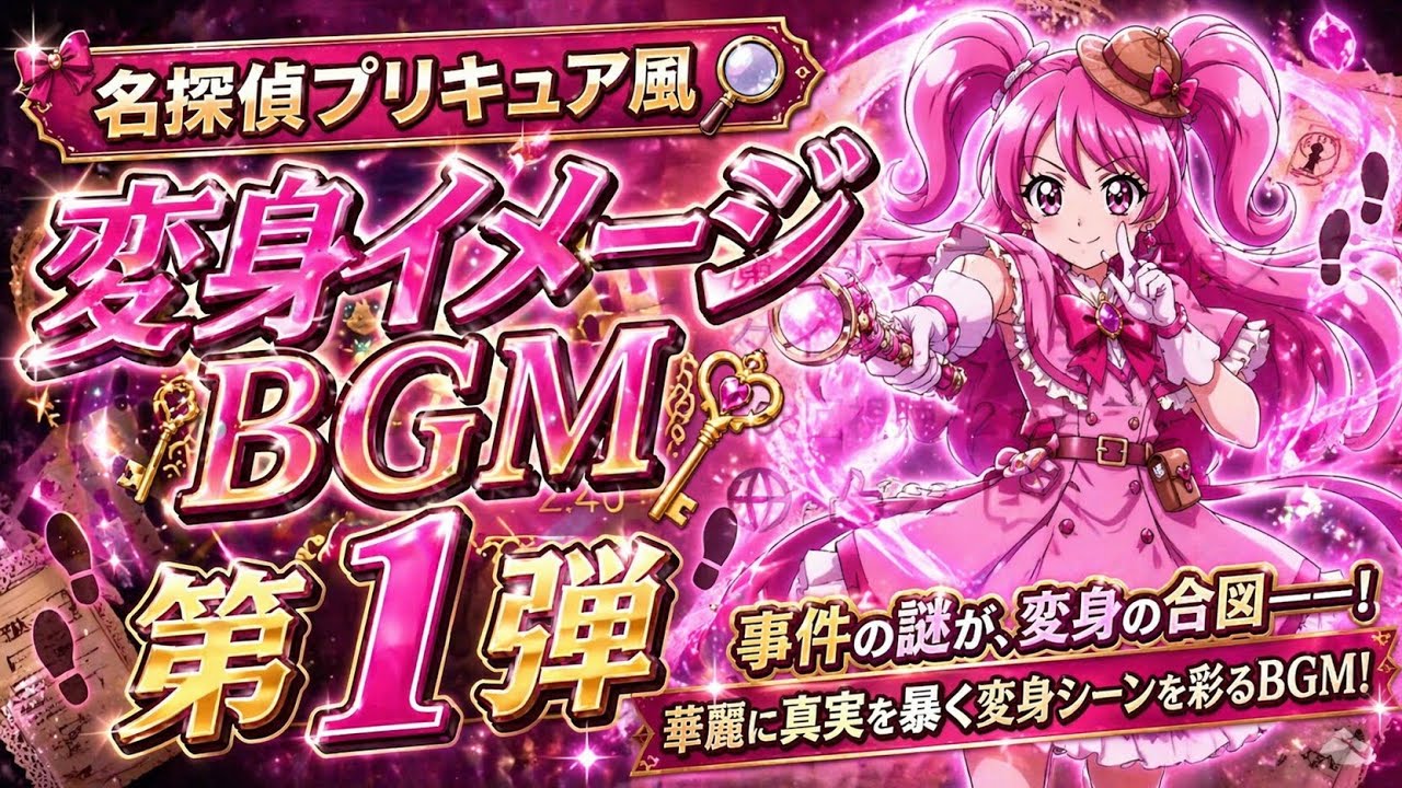 魔法少女アニメ×探偵スタイル　変身BGM#001