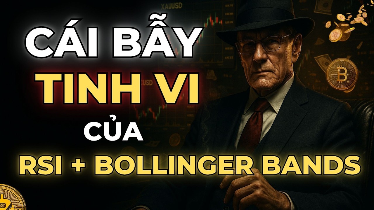 CÁI BẪY TINH VI CỦA RSI + BOLLINGER BANDS - CÁ MẬP MUỐN BẠN THẤY RÕ RÀNG ĐỂ BỊ SAI | MẬT MÃ TRADING
