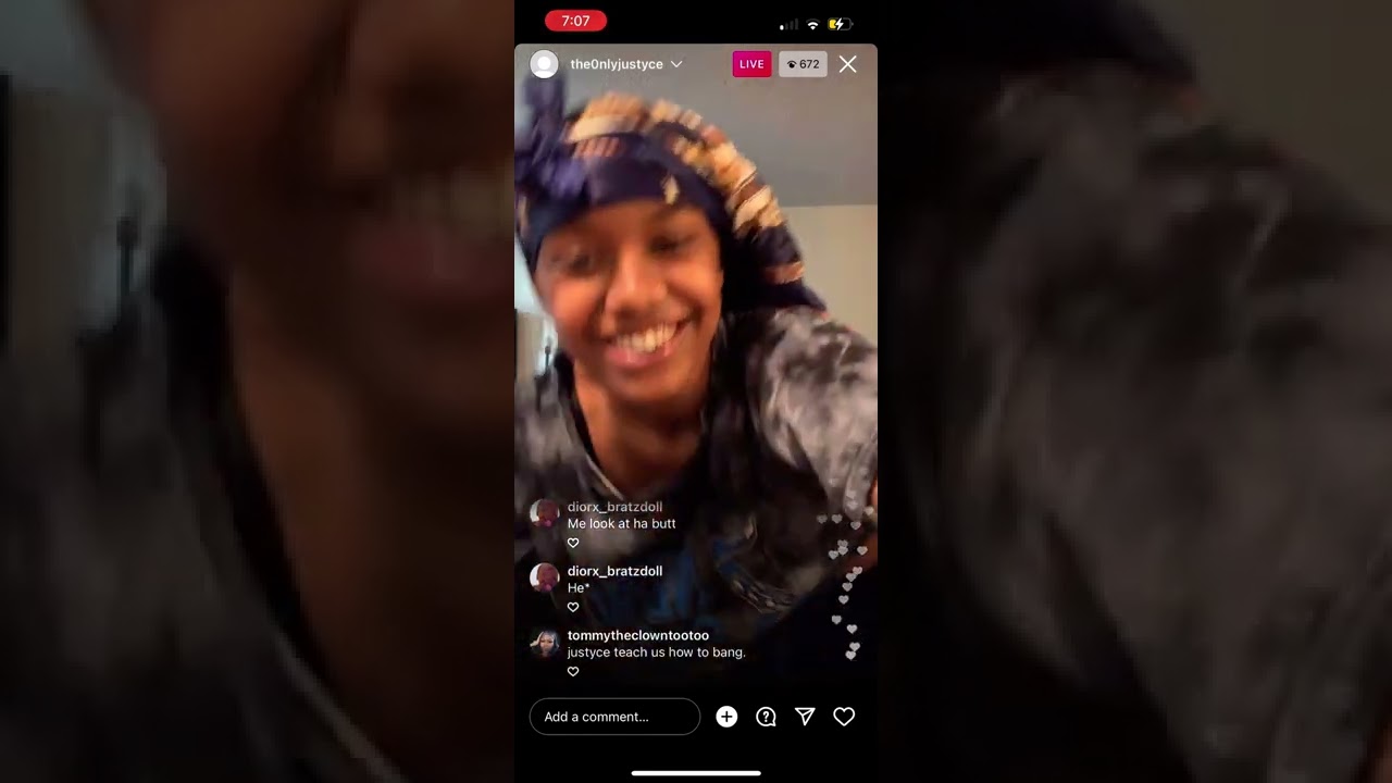 Justyce and Donte full live  🙂ig:Tsquadedizz & Tootooxrjayy