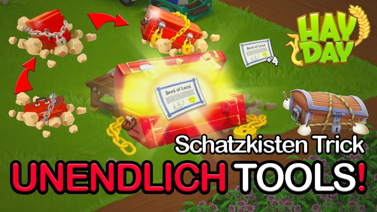 UNENDLICH TOOLS DURCH KISTEN! 😍 Hay Day Schatzkisten Trick | SyromerB