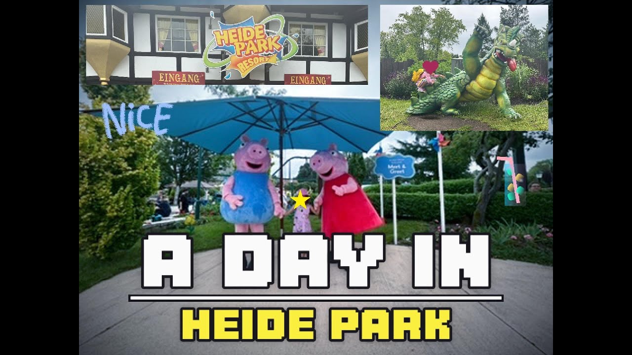 Theme Park Adventure in Germany | Heide Park  (near Hamburg) Vlog