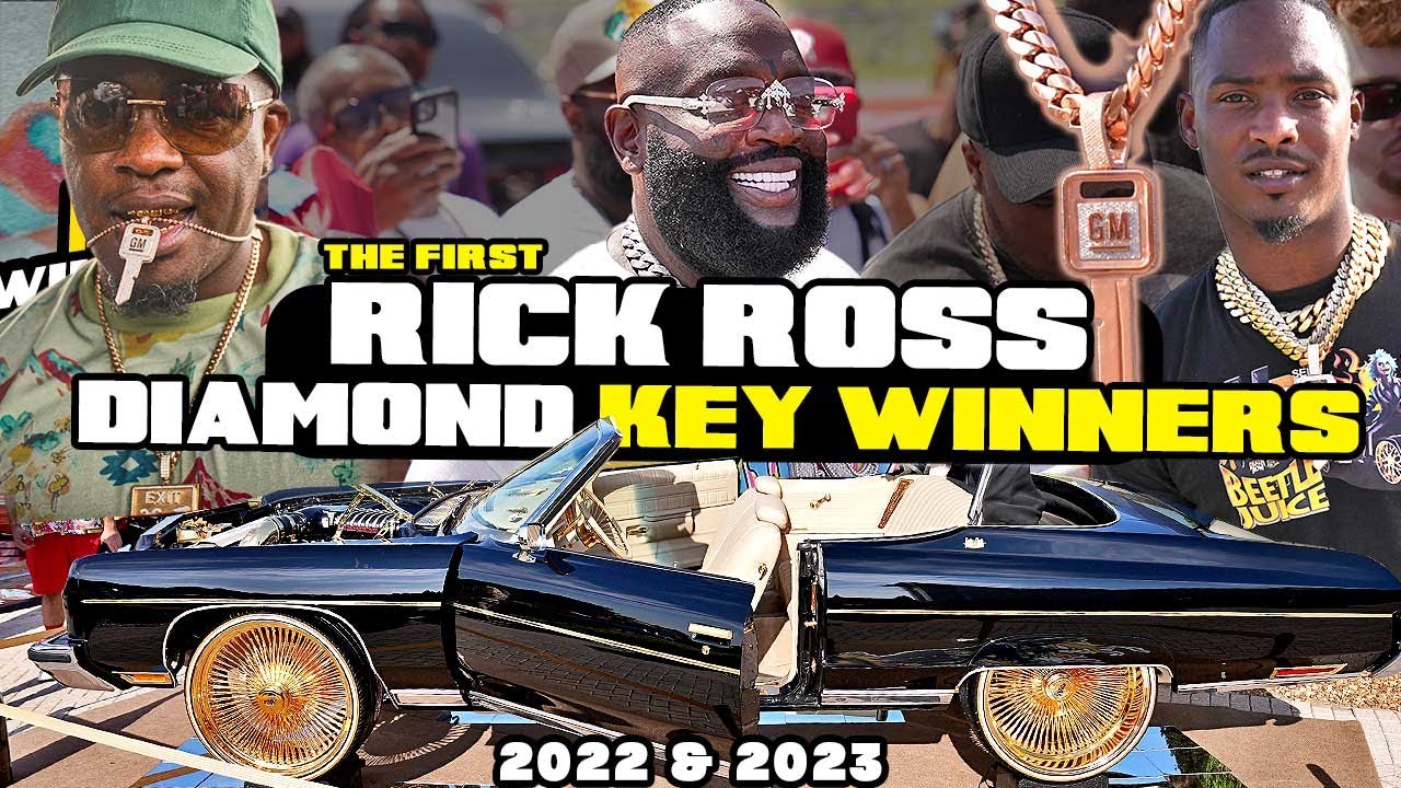 RICK ROSS KEY WINNERS COMPILATION - Nava , Fredrarri , i95 & MORE - Rick Ross Car Show 2024 PREVIEW