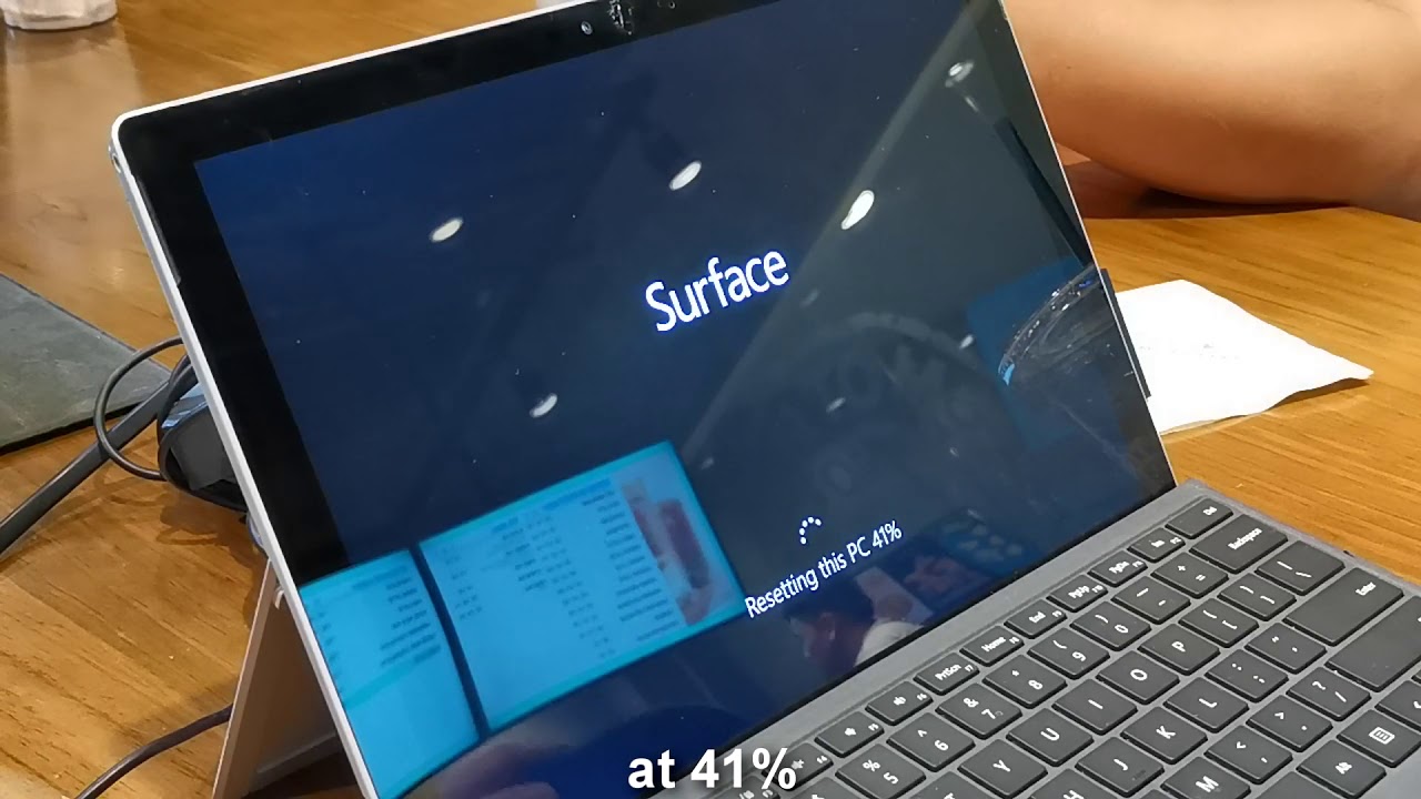HOW TO RESET SURFACE WINDOWS 10
