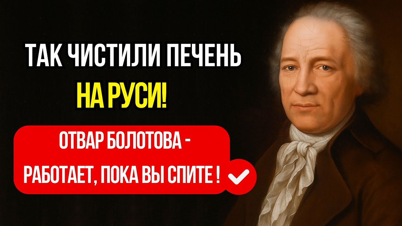 Выпей Перед Сном - Проснёшься с Новой Печенью ! Древний Секрет Андрея Болотова
