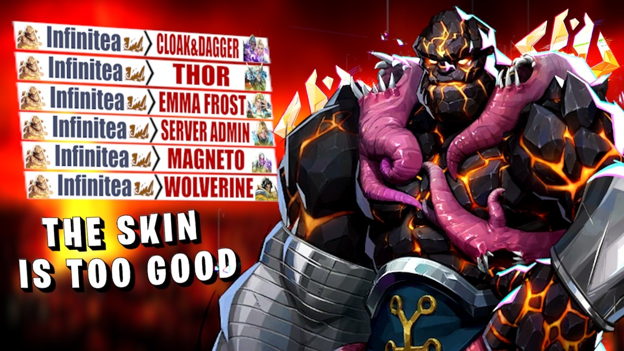 Новый скин для Существа в Marvel Rivals просто СЛИШКОМ хорош.