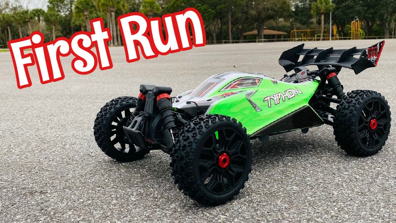 ARRMA 1/8 Typhon 4X4 V3 MEGA 550 Brushed Buggy RC Truck RTR