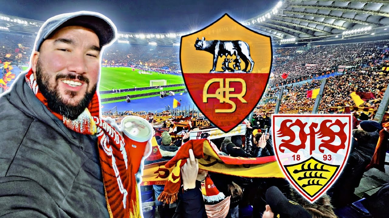 WAS FÜR EIN ERLEBNIS! 🔥 ROM DU BIST SO SCHÖN! ❤️ AS Rom vs VfB Stuttgart | Stadionvlog 🏟⚽️