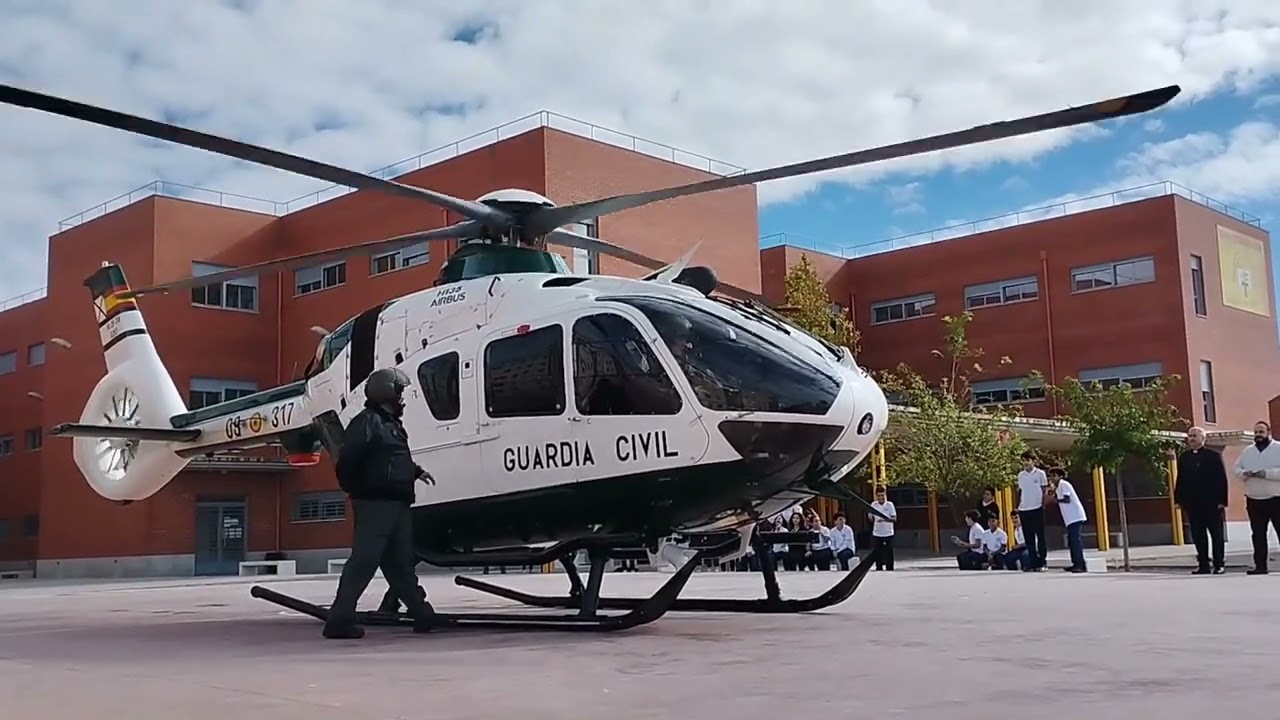 Visita Helicóptero Guardia Civil